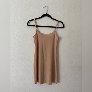 Commando Beige Classic Mini Cami Slip S/M